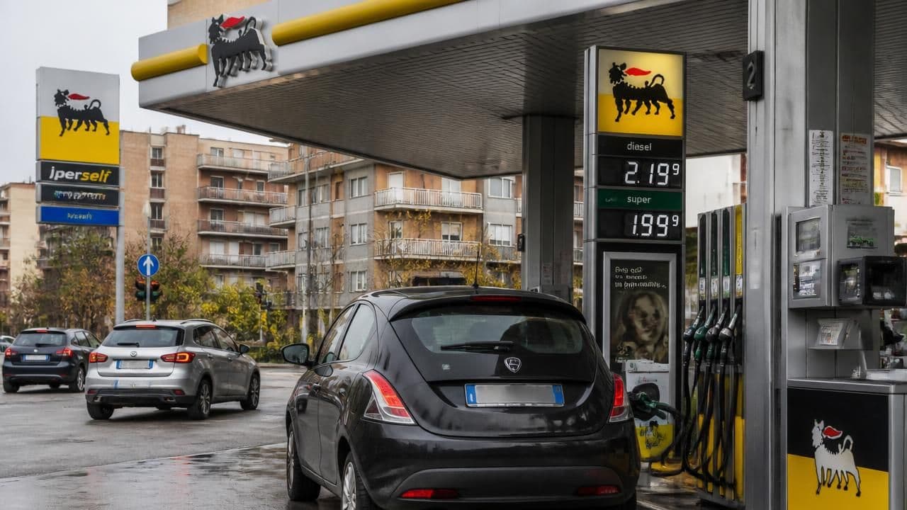 Eni Caps Italian Pump Prices at €2.19 for Diesel as Meloni Moves to Tame Fuel Costs