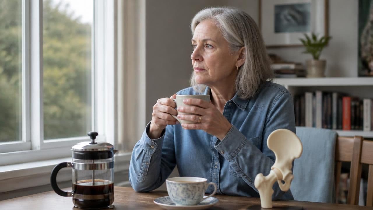 Heavy Coffee Intake Linked to Weaker Bones in Older Women, While Tea Shows Subtle Benefit