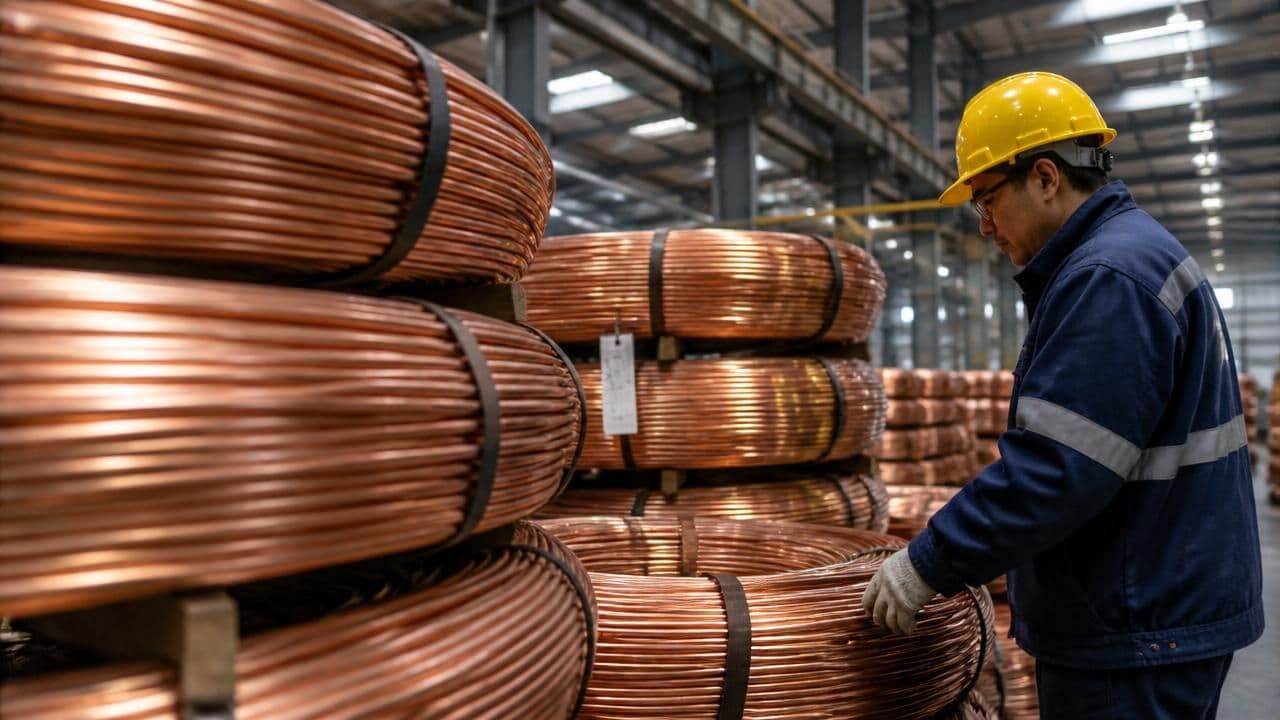 Copper Climbs Toward Record as China Tightness and US Tariff Fears Converge