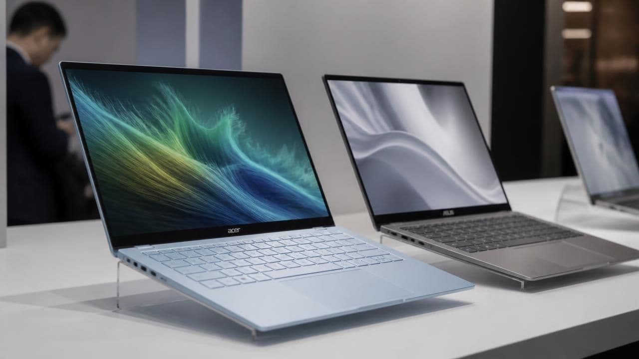 Acer Swift Blade 14 and Asus rivals push ultraportable laptops past MacBook Air at CES 2026