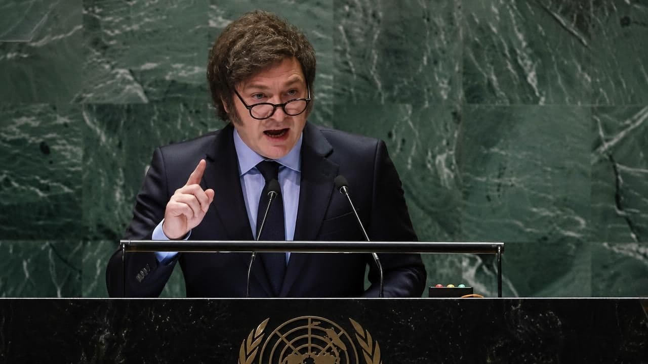 Milei threatens to take Falklands 'into our own hands' in fiery UN address