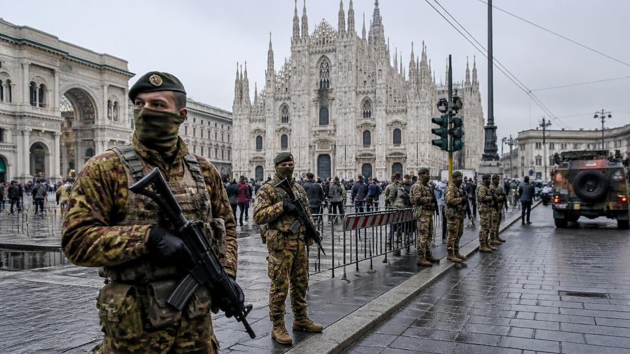 Italy Sends Troops Into Milan as Protest Wave Sweeps European Cities