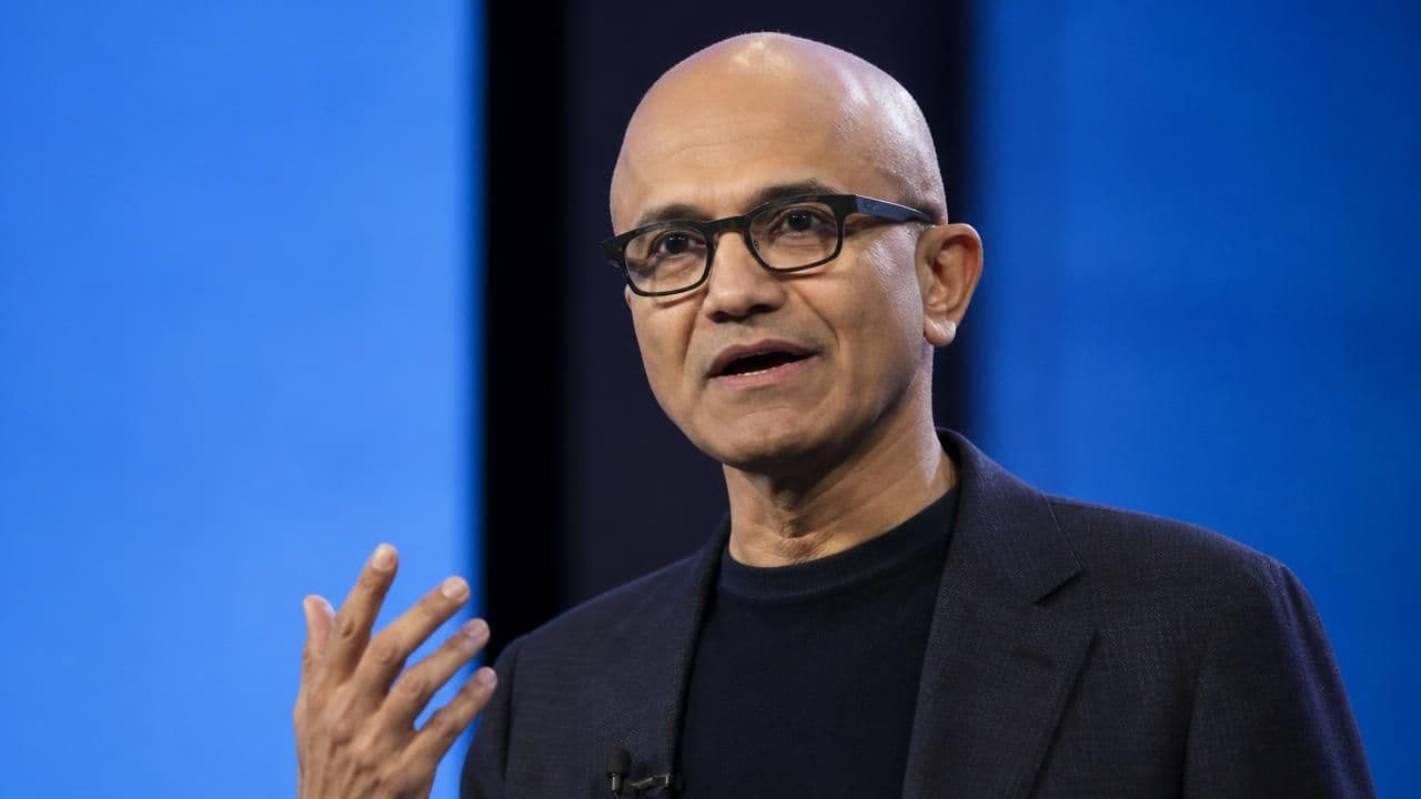 Nadella Says Assume Every AI Model Is 'Compromised,' Calls for an 'Emergency Brake'