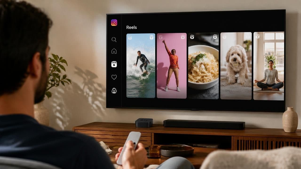 Instagram brings Reels to Apple TV as Meta pushes social video into living rooms
