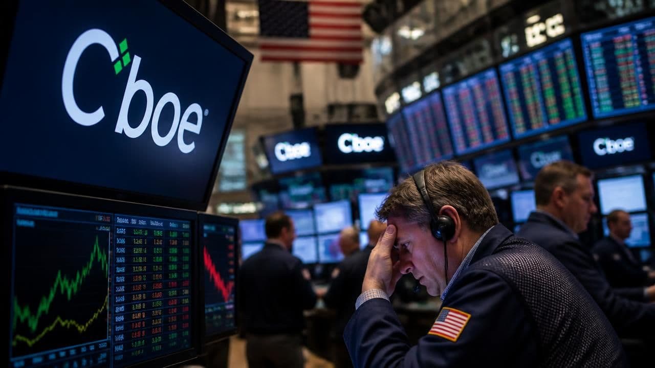 Cboe Weighs Perpetual Futures on VIX and Crypto as Exchange Stocks Slide