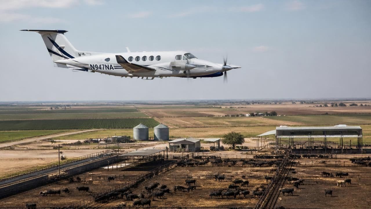 NASA's FarmFlux Aircraft to Skim Texas Farmland to Sniff Agricultural Emissions