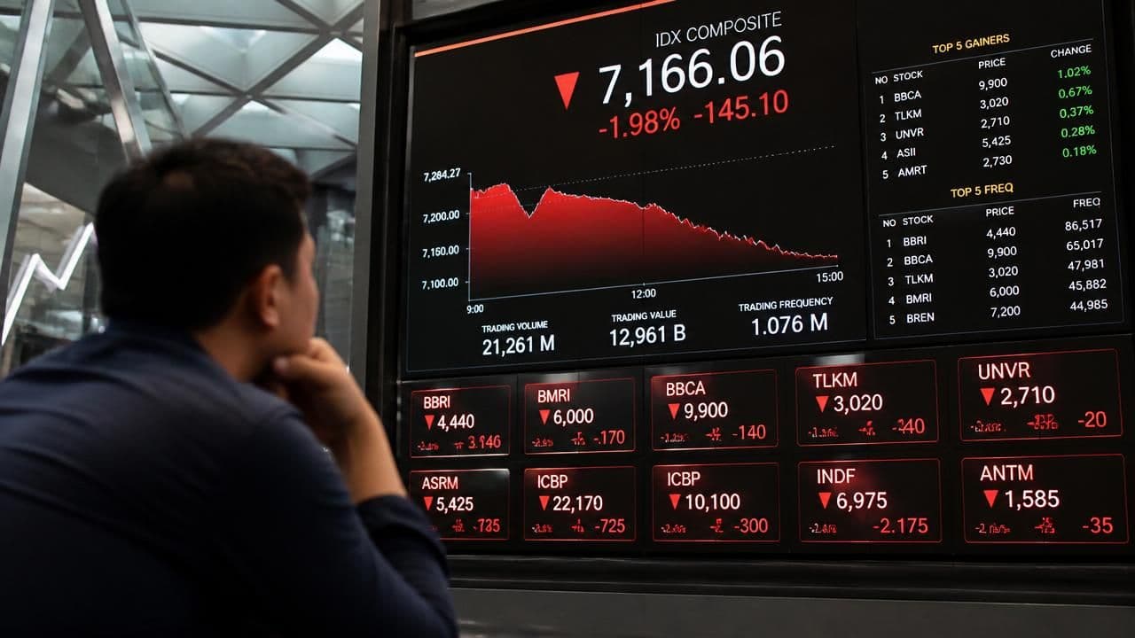 MSCI Weighs Stripping Indonesia of Emerging-Market Status, Sending Jakarta Stocks Tumbling