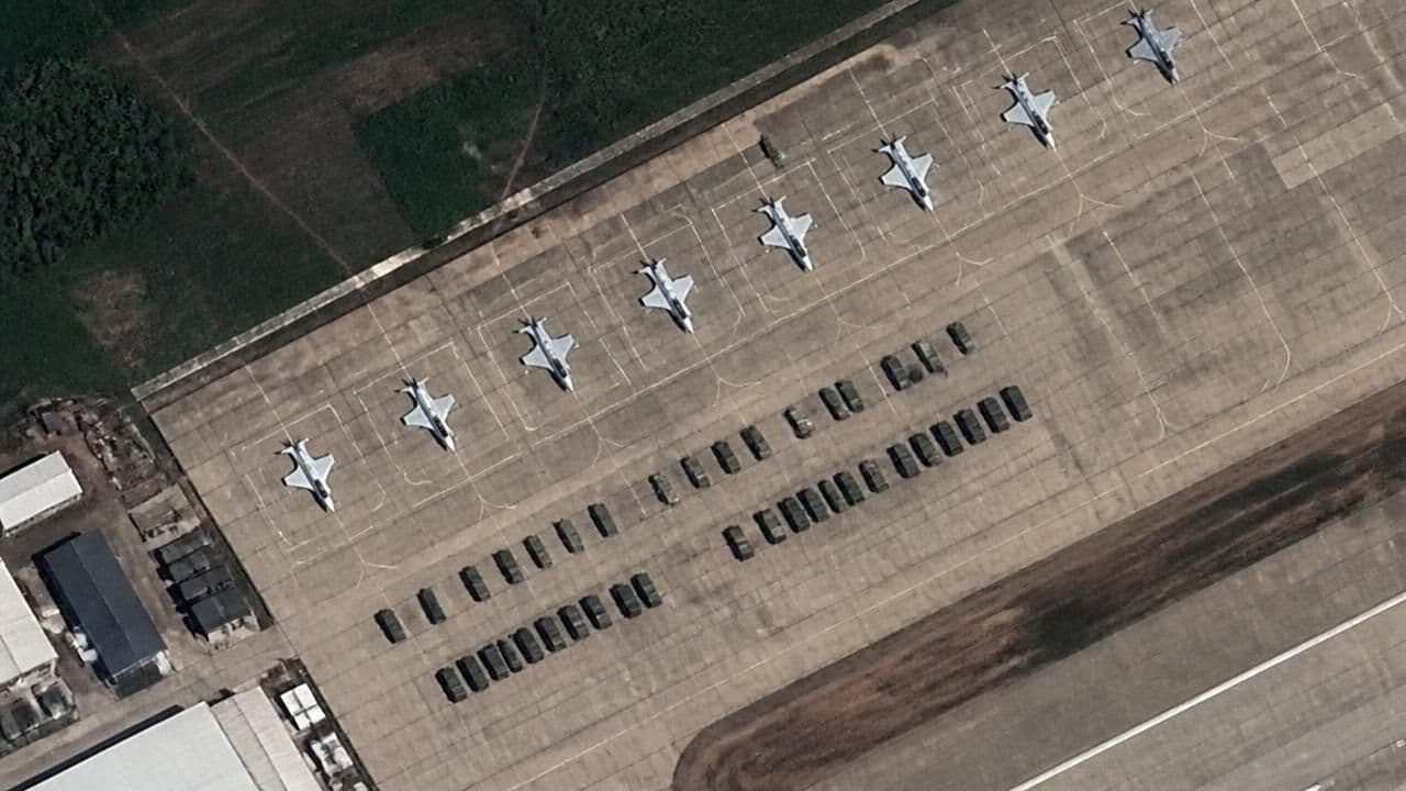 Satellite images reveal Chinese attack jets at new military facility in Laos